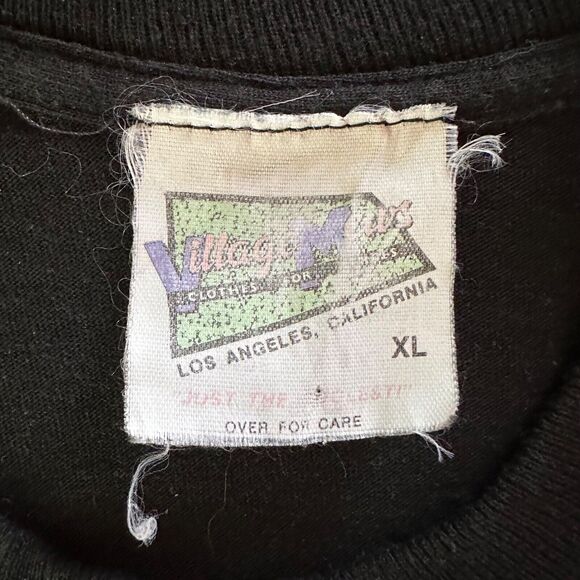 VTG Village Mews Madonna Dick Tracy Breathless Single Stitch Shirt Black Size XL - Picture 11 of 11